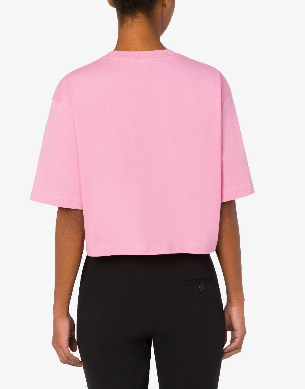 Love Moschino T-shirt cropped Moschino Teddy Bear Sottocosto