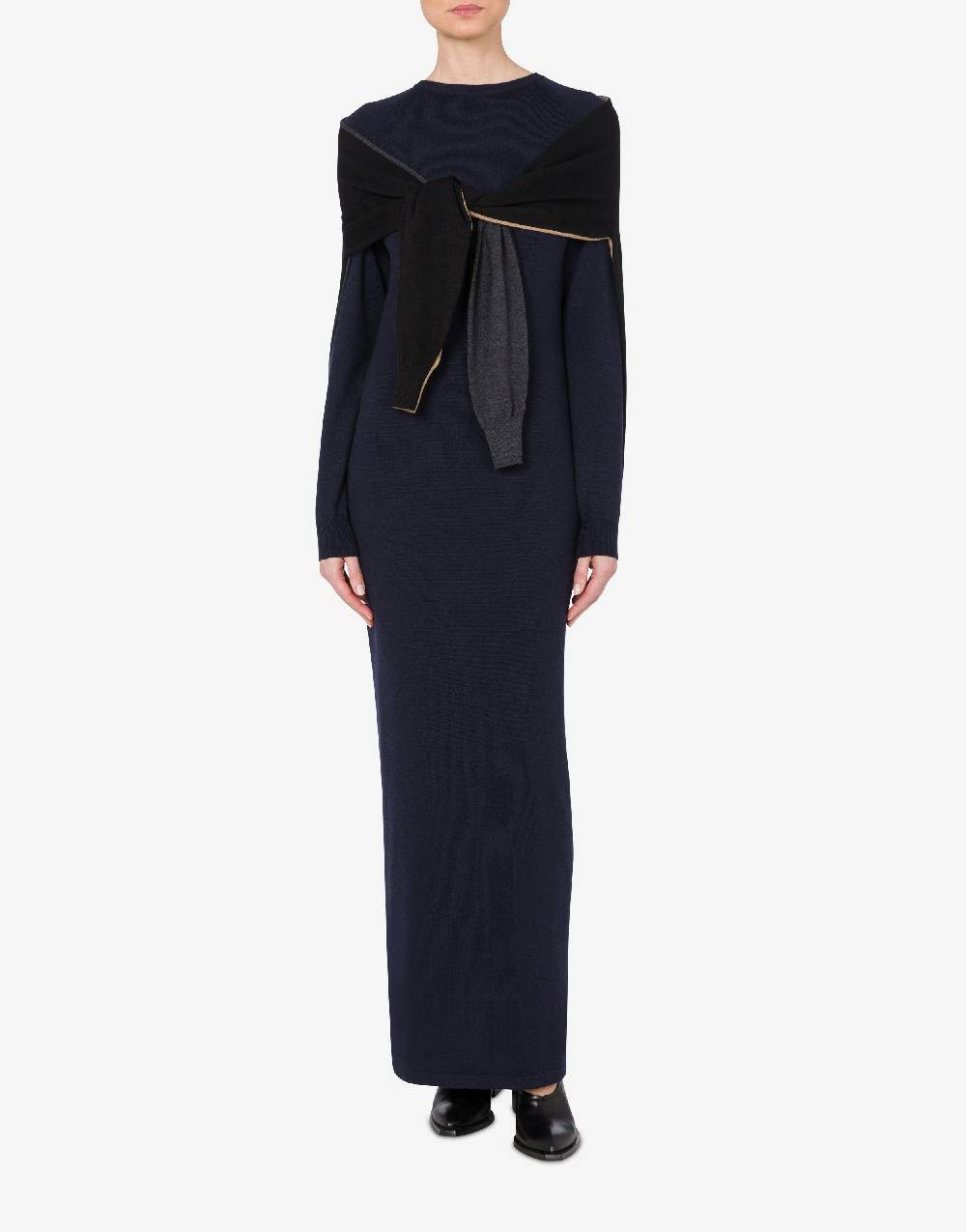 Love Moschino Abito in lana Layer Up Offerte