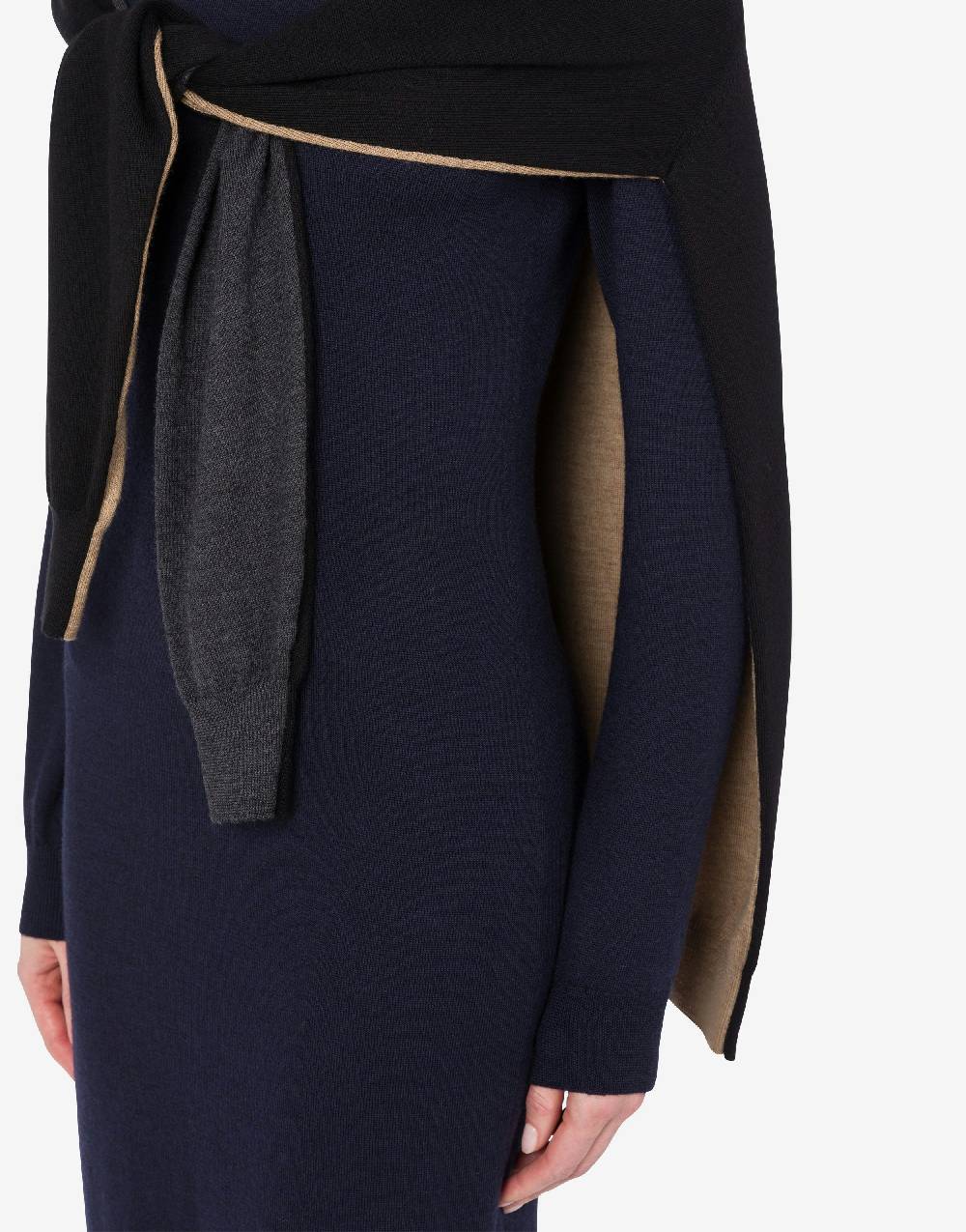 Love Moschino Abito in lana Layer Up Offerte