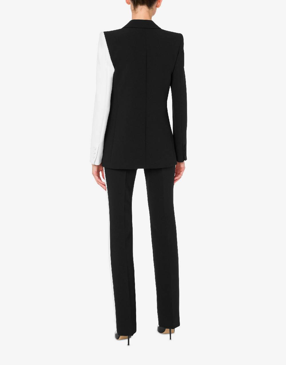 Love Moschino Giacca Black and White Italia