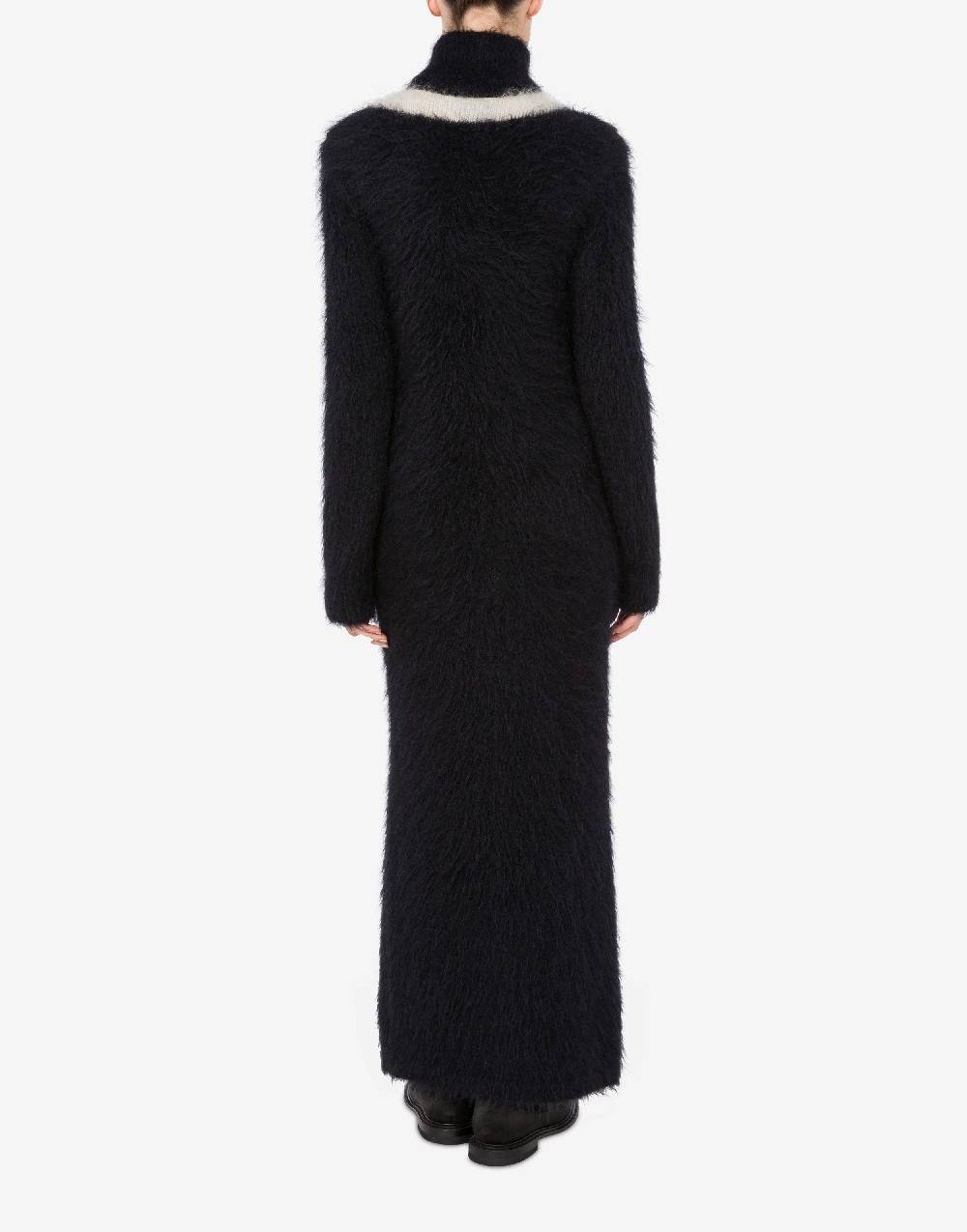 Love Moschino Abito in mohair garzato Peace Sottocosto