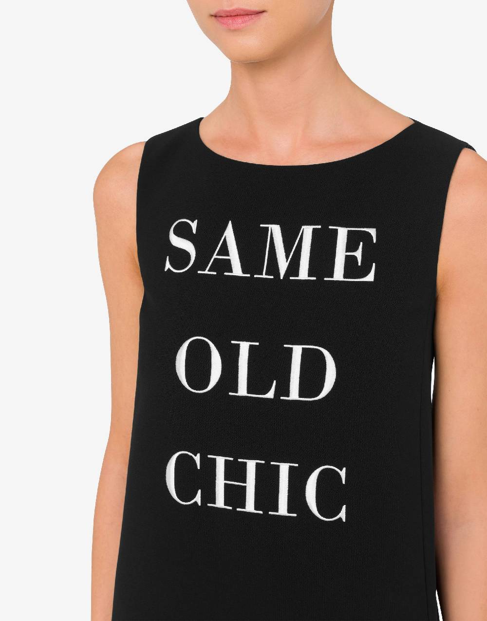 Love Moschino Abito con ricamo Same Old Chic Economico