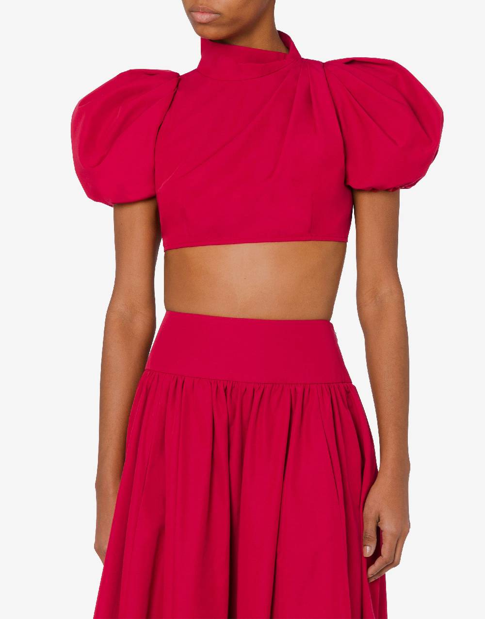 Love Moschino Camicia cropped con maniche a palloncino Hotsell