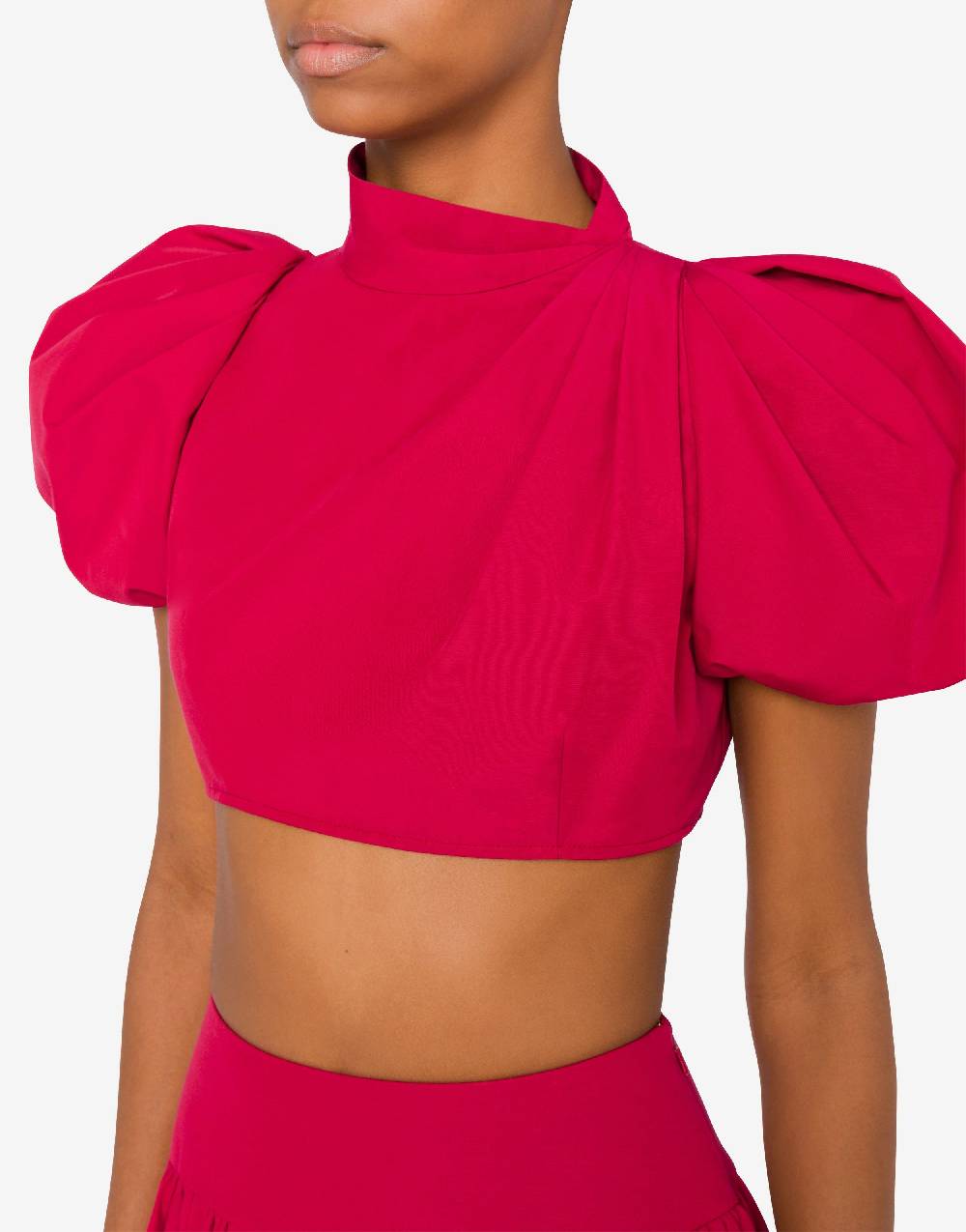 Love Moschino Camicia cropped con maniche a palloncino Hotsell