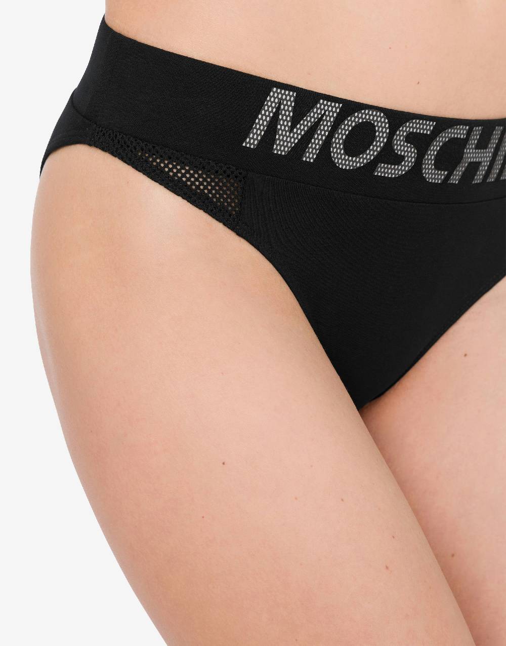 Love Moschino Slip in jersey stretch Mesh Logo Qualità