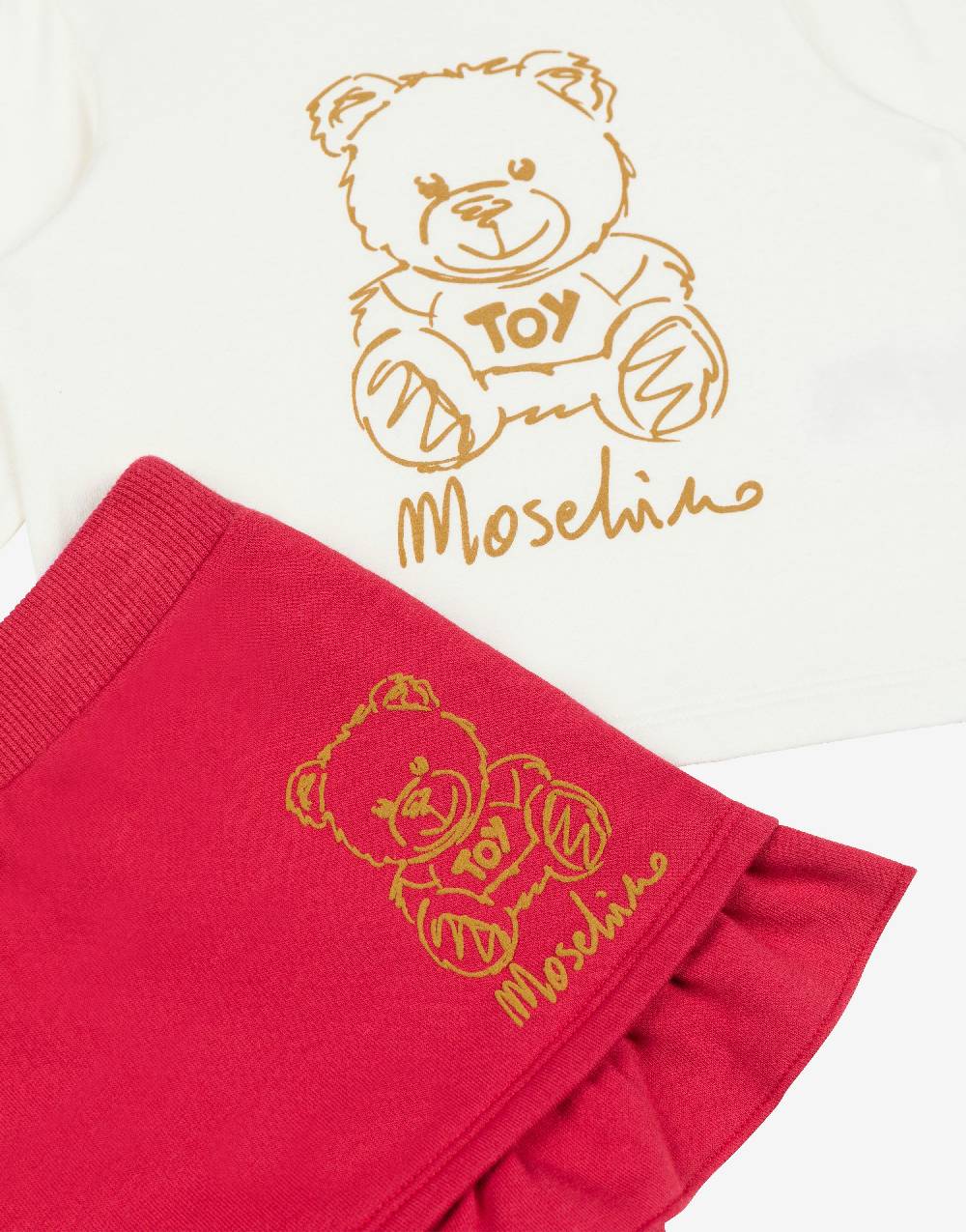 Love Moschino Completo t-shirt e gonna Moschino Teddy Bear Qualità