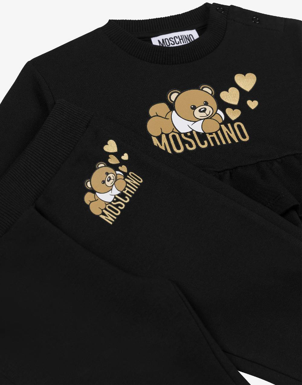 Love Moschino Completo tuta in felpa Lovely Teddy Bear Promozione Limitata