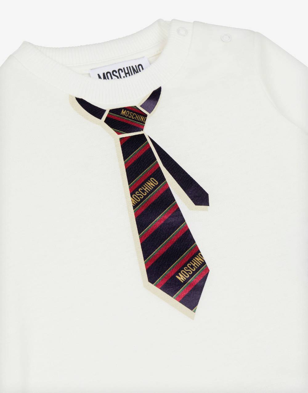 Love Moschino T-shirt in jersey Tie Print Prezzo Ridotto