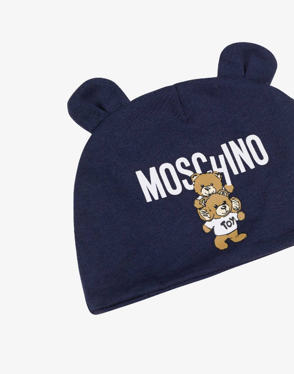 Love Moschino Cappello in felpa Teddy Logo Sottocosto