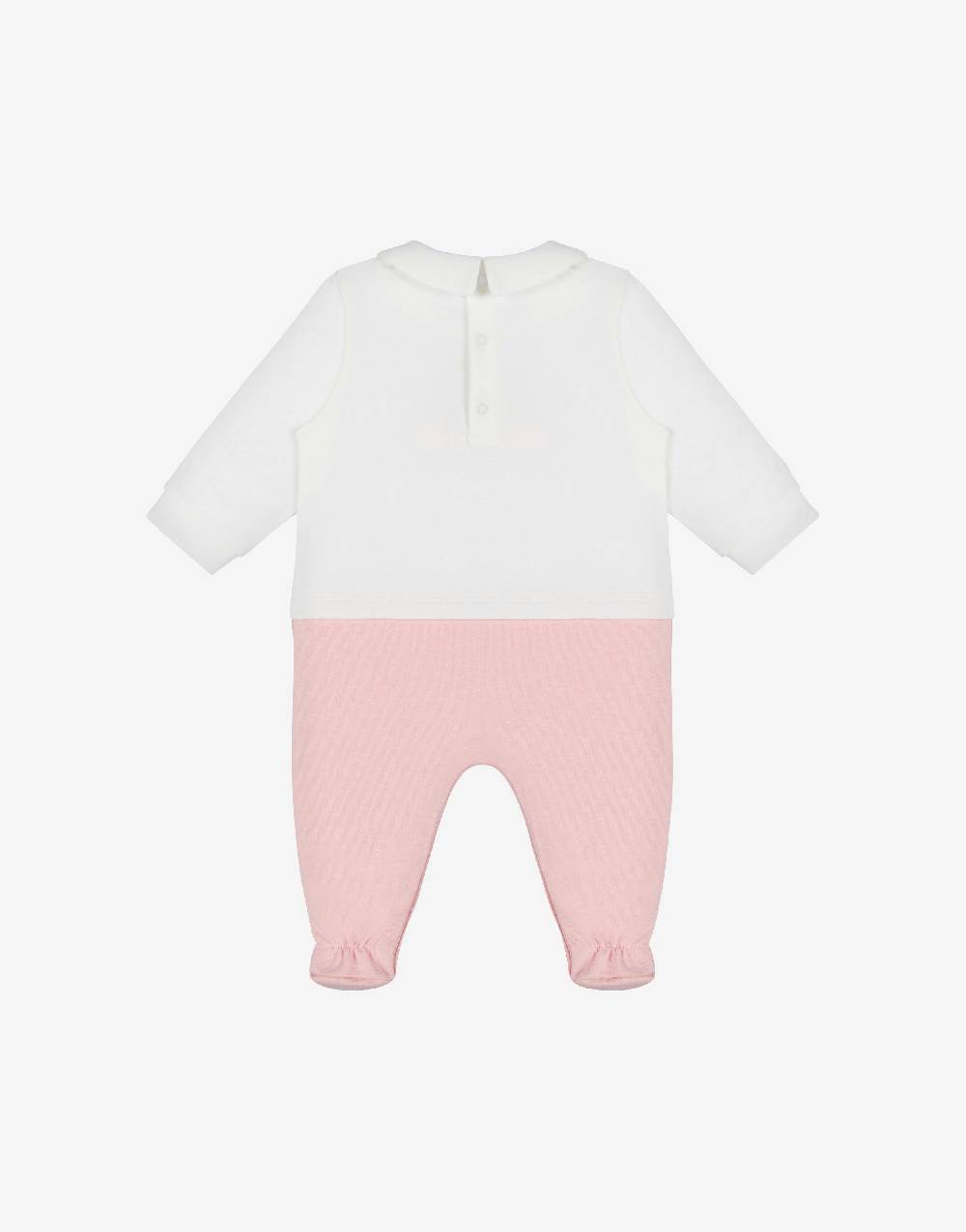 Love Moschino Tutina in cotone organico Teddy Logo ACQUISTA ORA