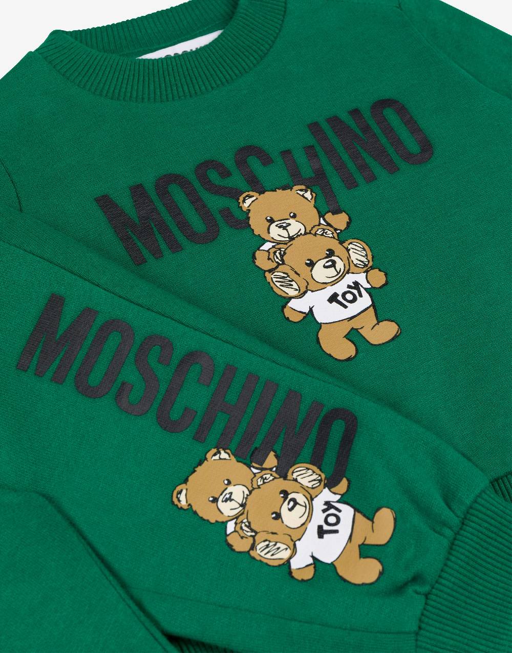 Love Moschino Completo tuta in felpa Teddy Logo Discount Store per i nuovi prodotti
