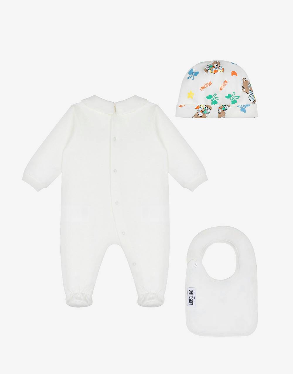 Love Moschino Set tutina, cappello e bavaglino Baby Teddy Bear Vendita Economica