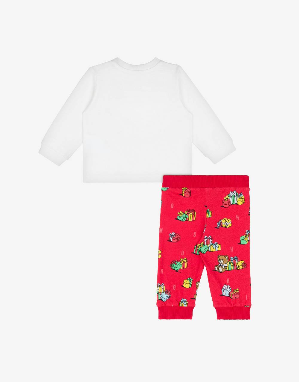 Love Moschino Completo t-shirt e leggings Teddy Holiday 2025