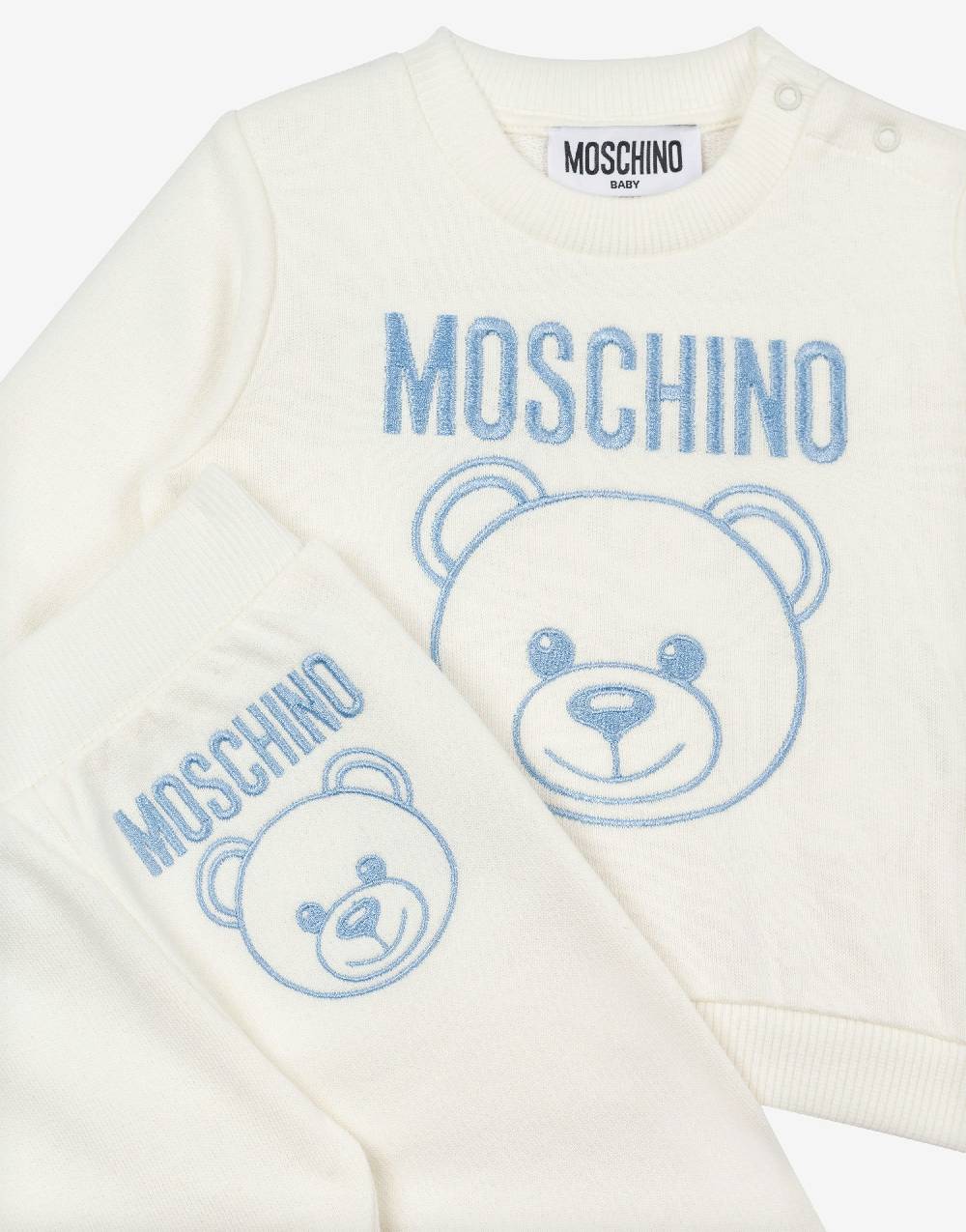 Love Moschino Completo tuta in felpa Teddy Embroidery Sconti questo mese