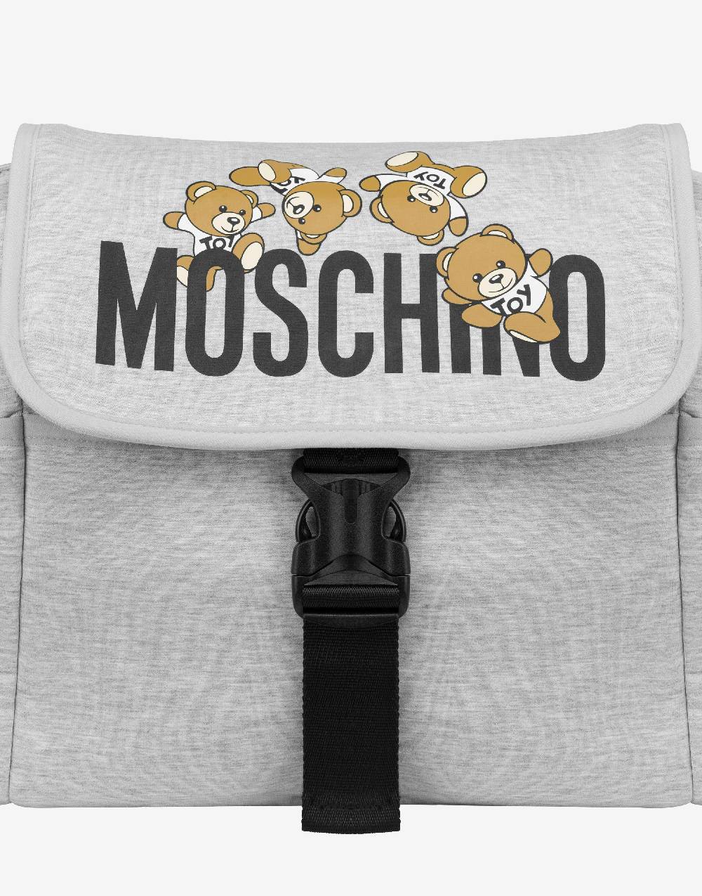 Love Moschino Borsa mamma con fasciatoio Teddy Logo Nuovo
