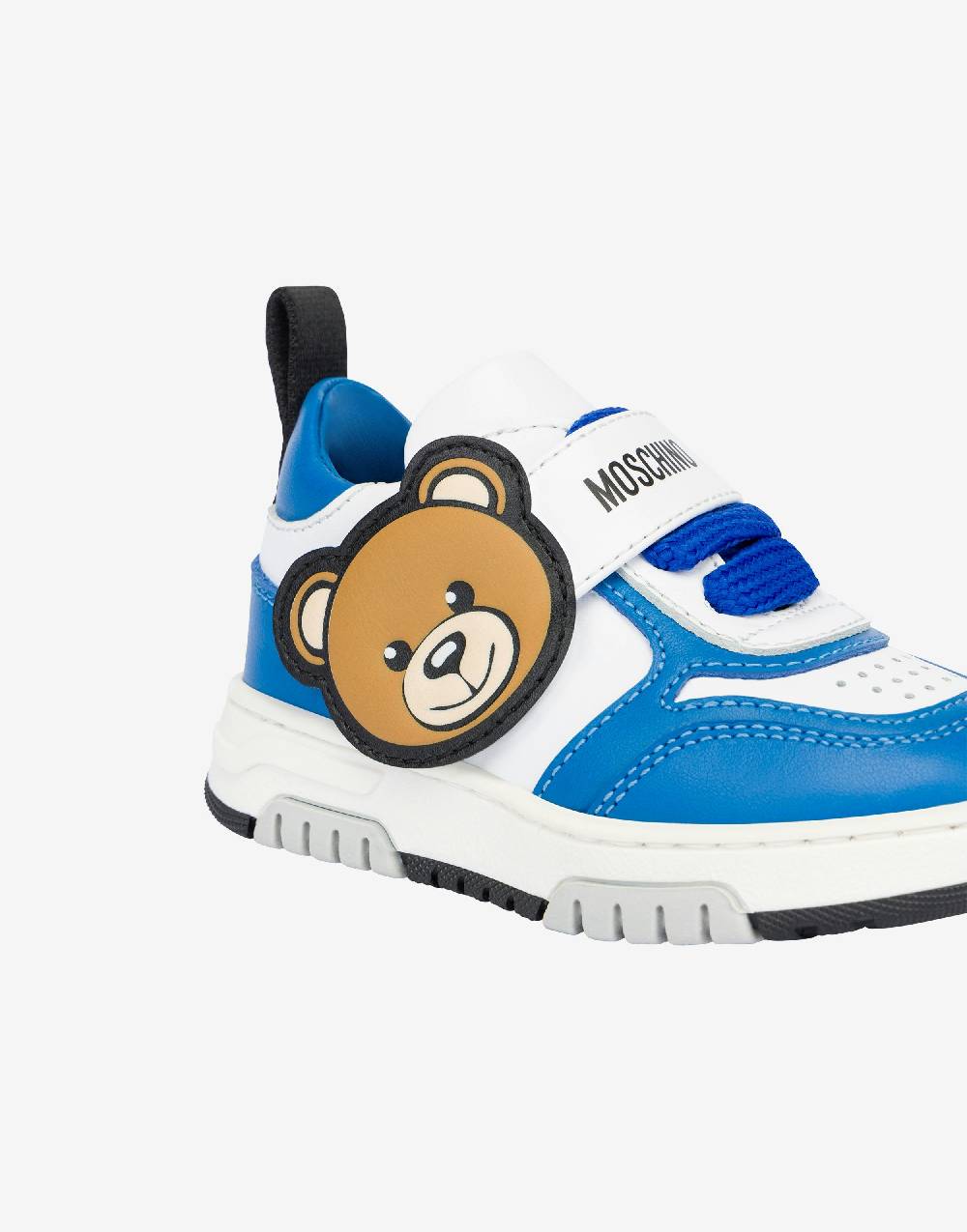 Love Moschino Sneakers in vitello Teddy Patch Sottocosto