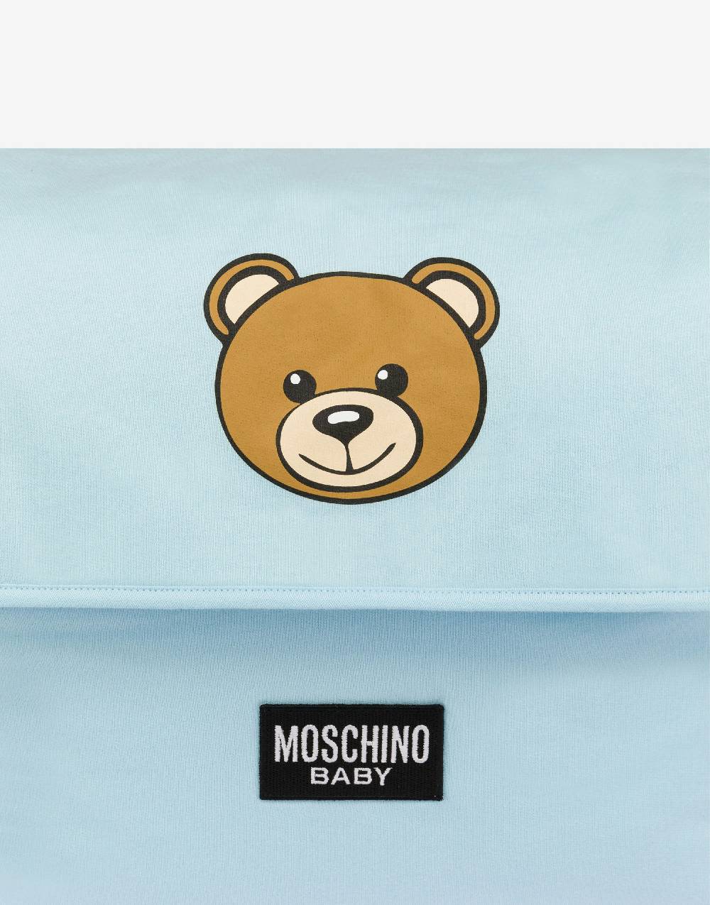 Love Moschino Borsa mamma con fasciatoio Teddy Print Offerta
