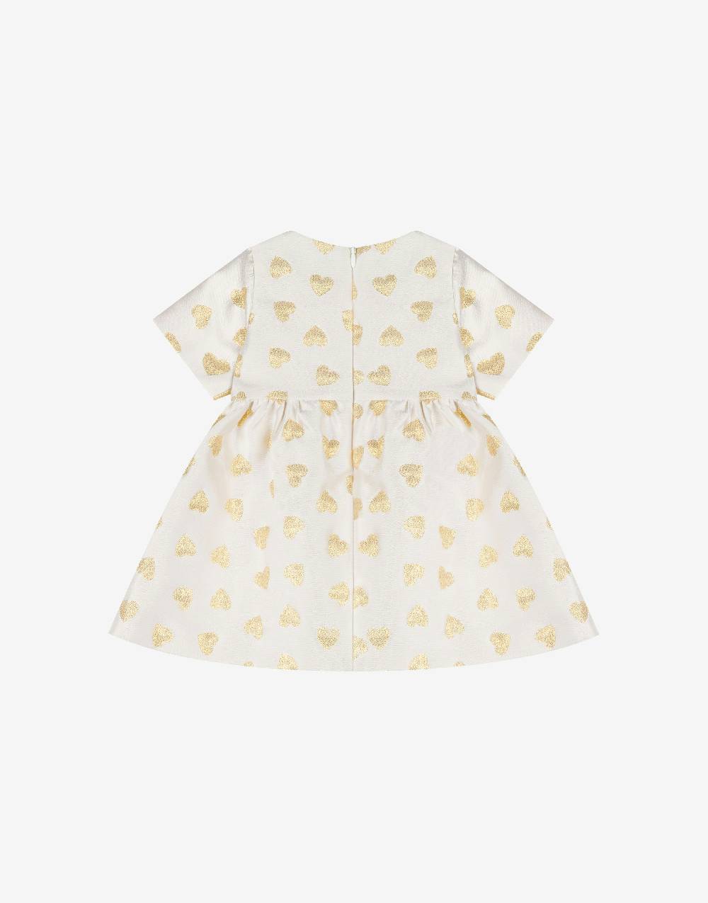 Love Moschino Abito Allover Jacquard Hearts Nuova