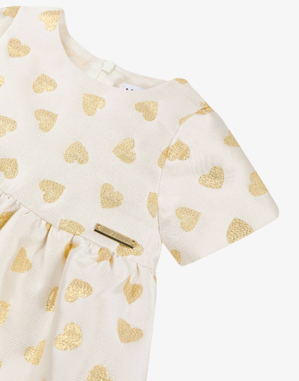 Love Moschino Abito Allover Jacquard Hearts Nuova