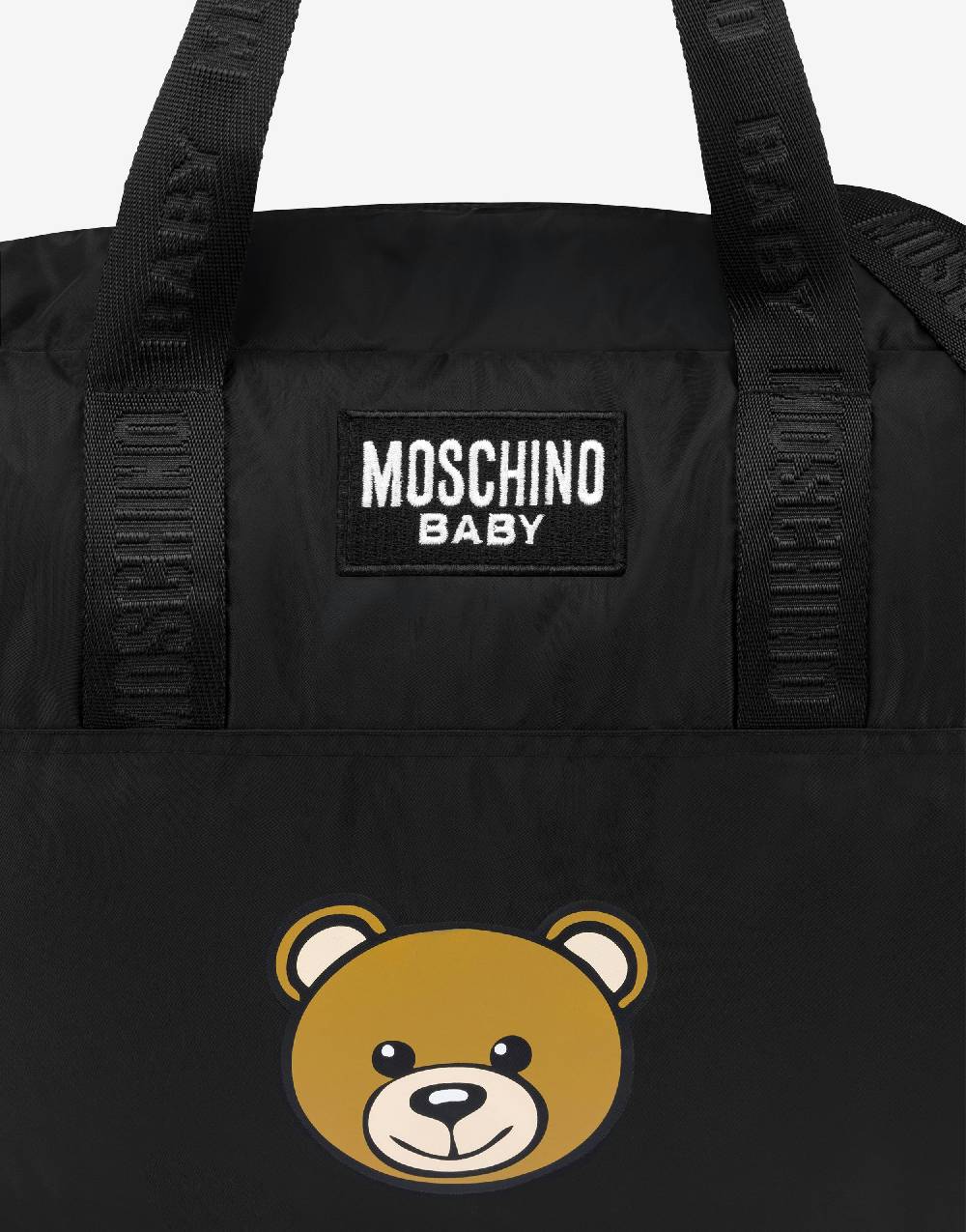 Love Moschino Borsa mamma in nylon Teddy Patch 2025