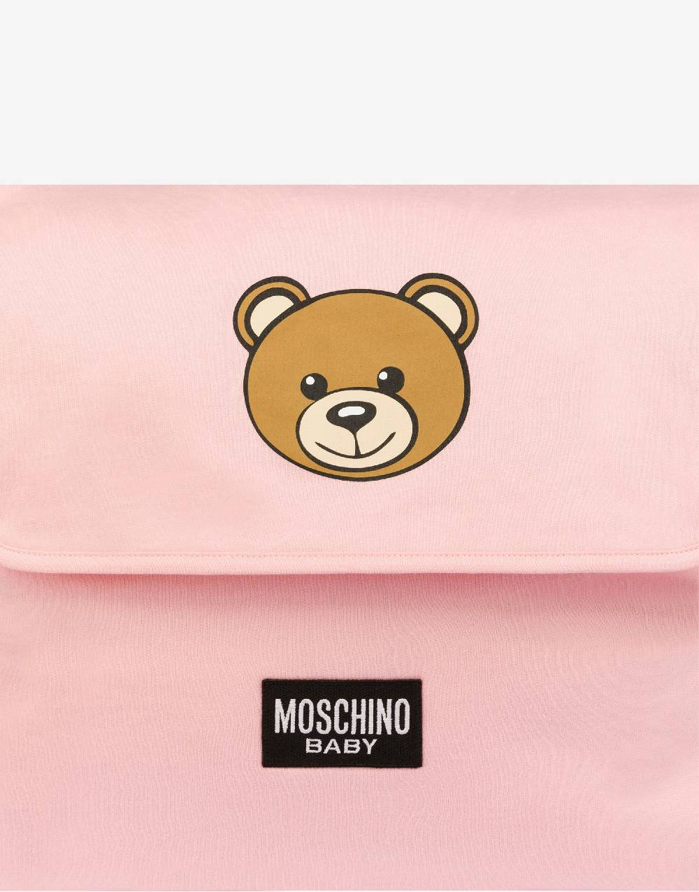 Love Moschino Borsa mamma con fasciatoio Teddy Print Vendita