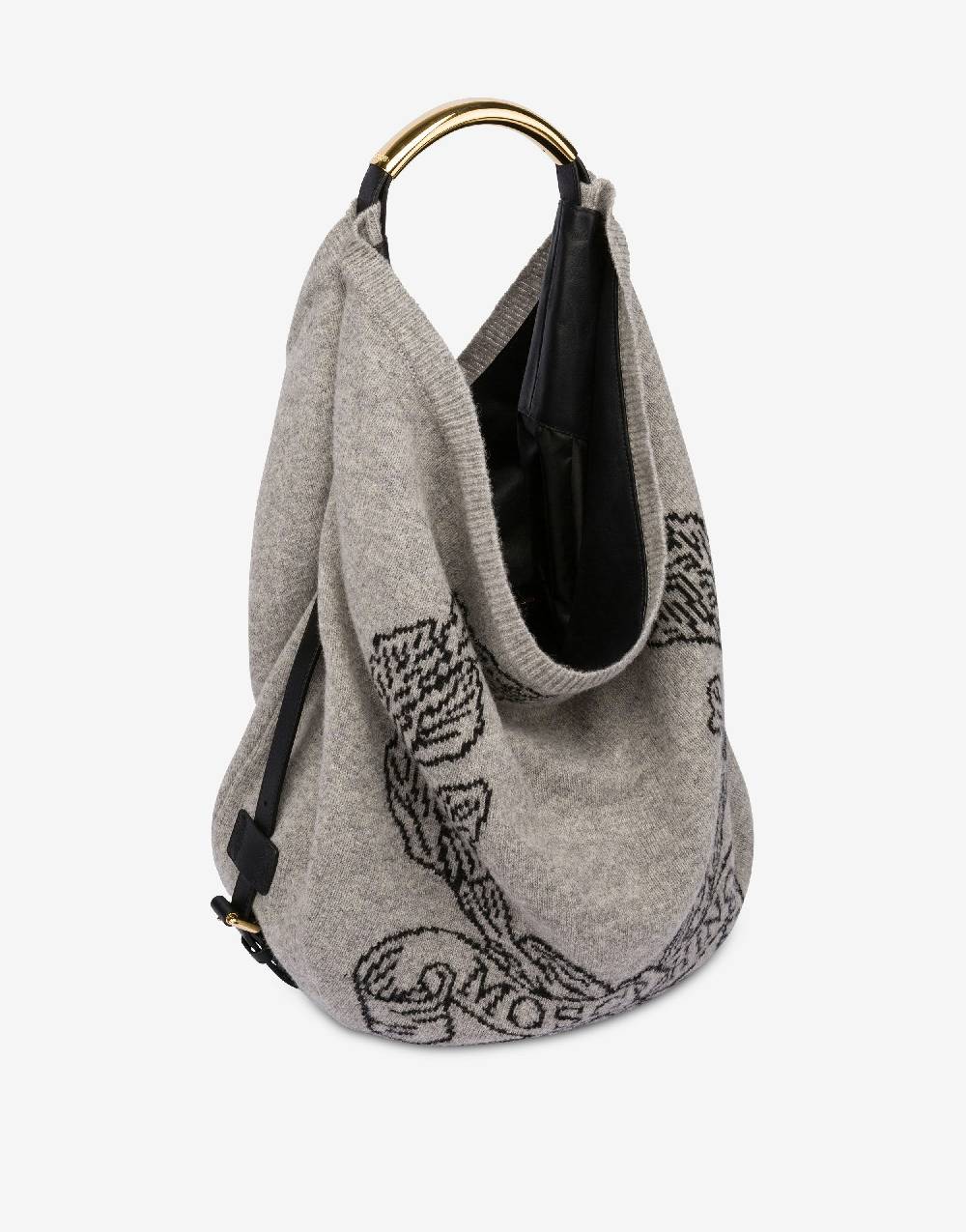 Love Moschino Moschino Handle Me bag in shetland Offerta Anniversario