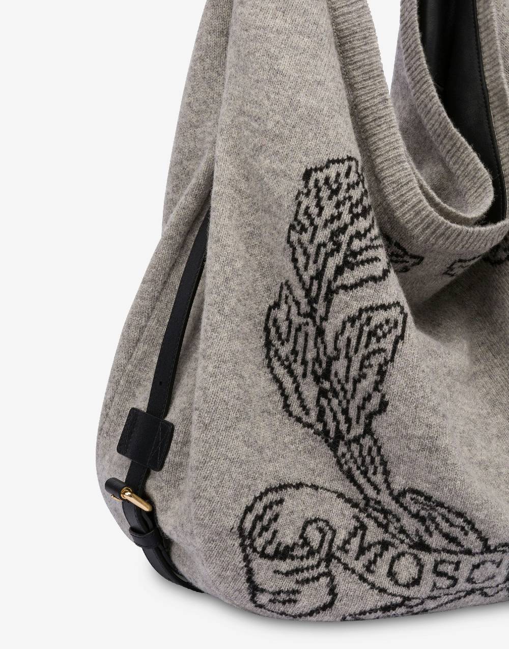 Love Moschino Moschino Handle Me bag in shetland Offerta Anniversario