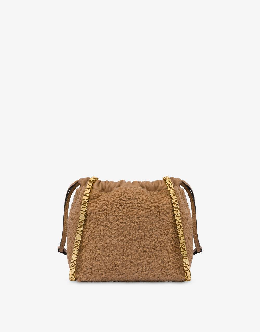 Love Moschino Borsa a secchiello Mini Lettering Vendite Flash