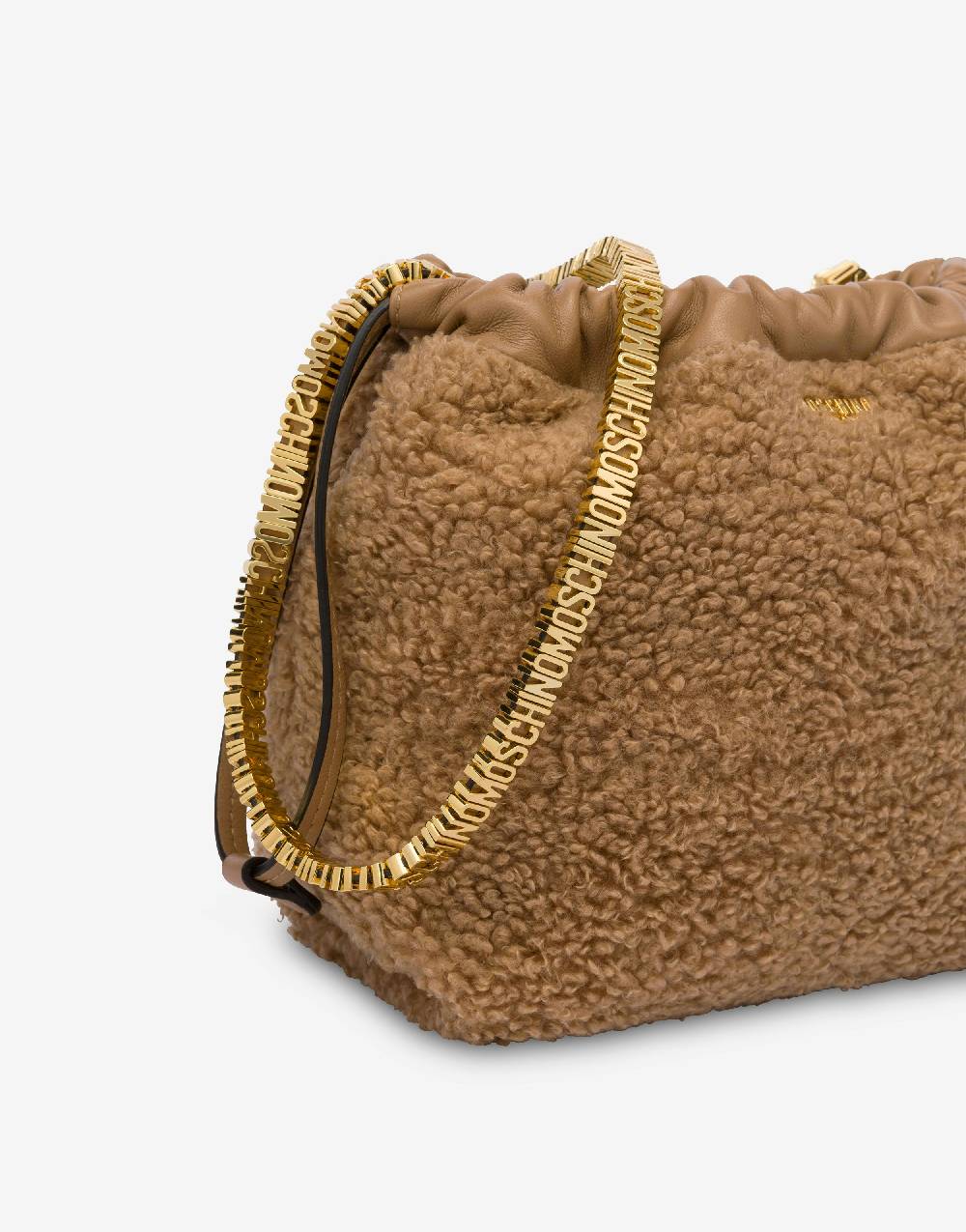 Love Moschino Borsa a secchiello Mini Lettering Vendite Flash