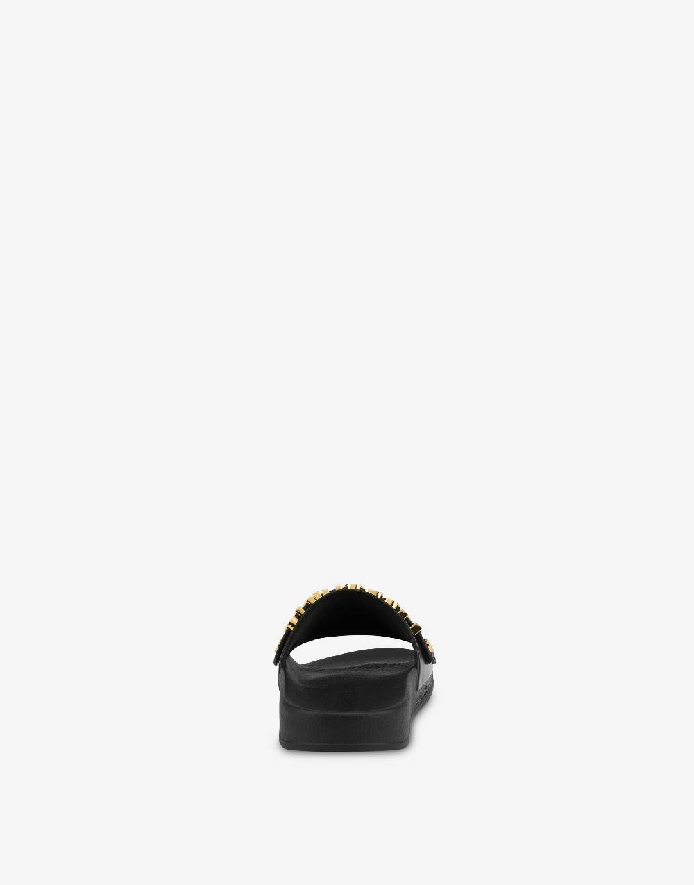 Love Moschino Pool slides Lettering Logo Super sconto