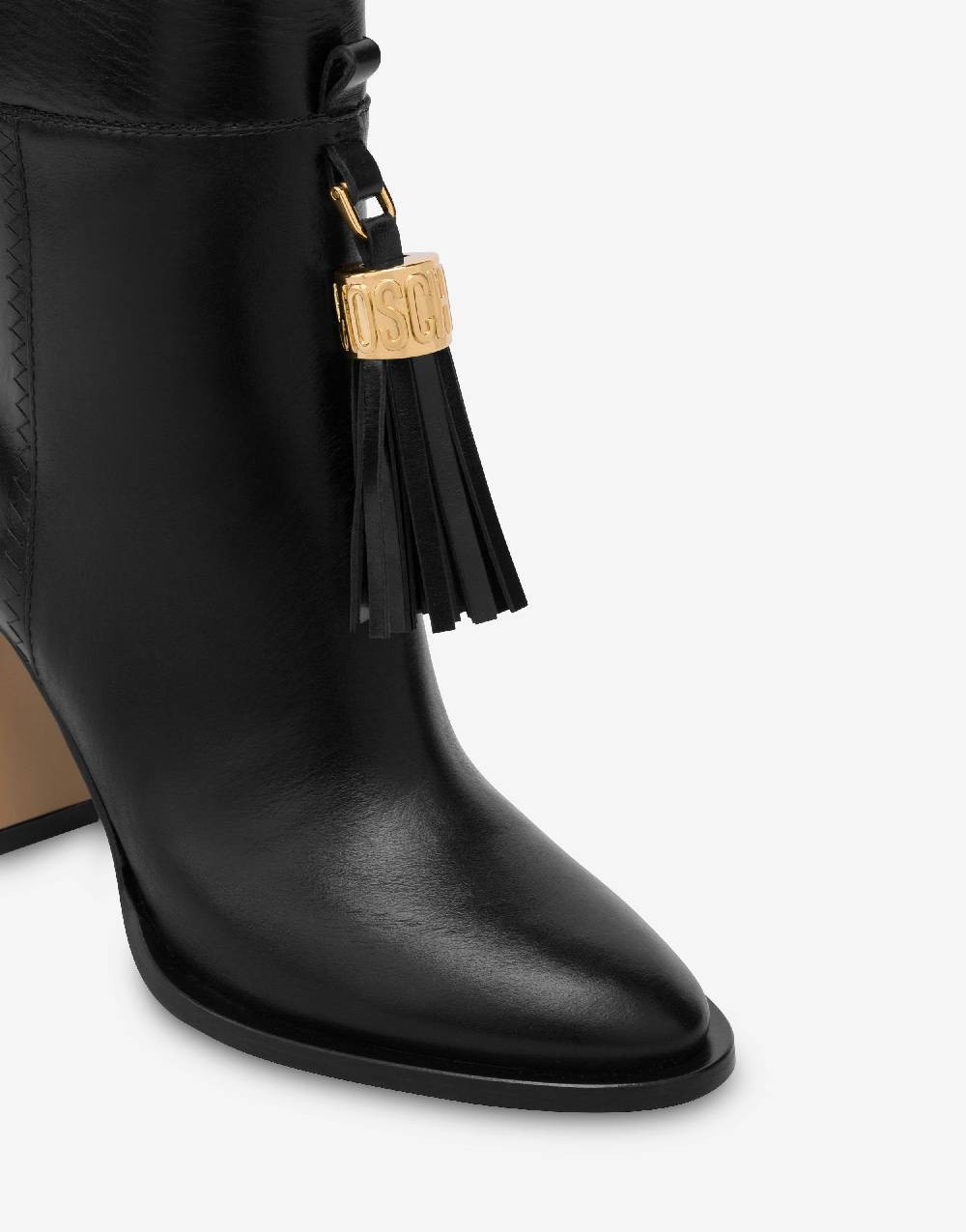 Love Moschino Stivaletti in vitello Metal Tassel Economico