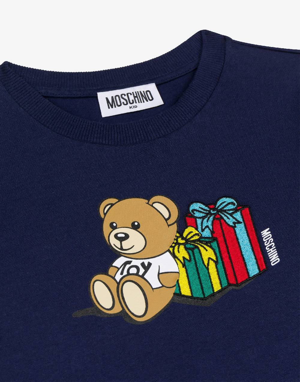 Love Moschino T-shirt in jersey Teddy Holiday In Linea