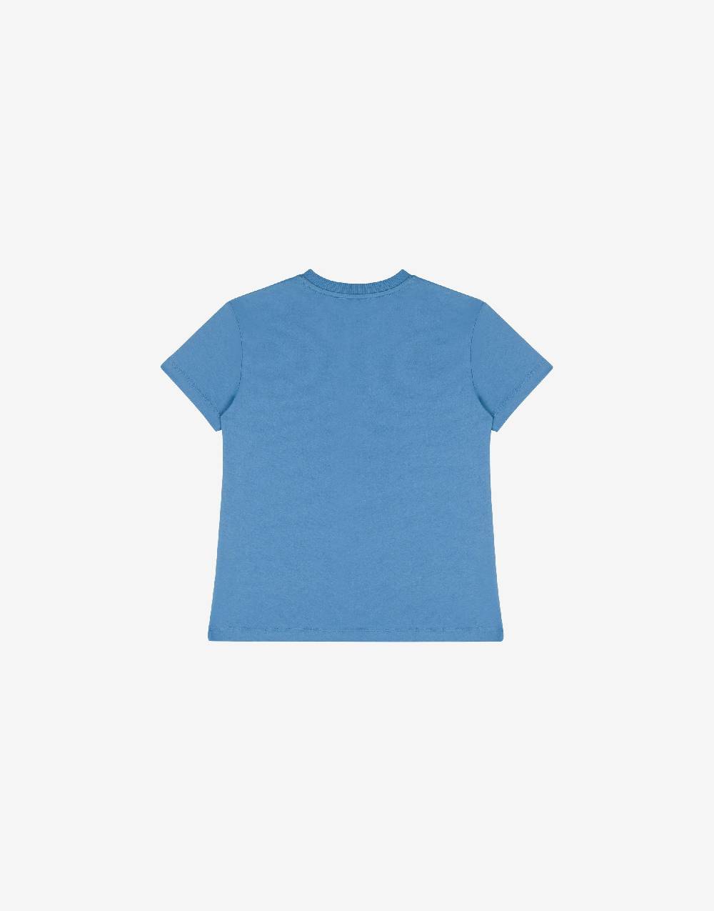 Love Moschino T-shirt in jersey Barcode Patch Nuovo