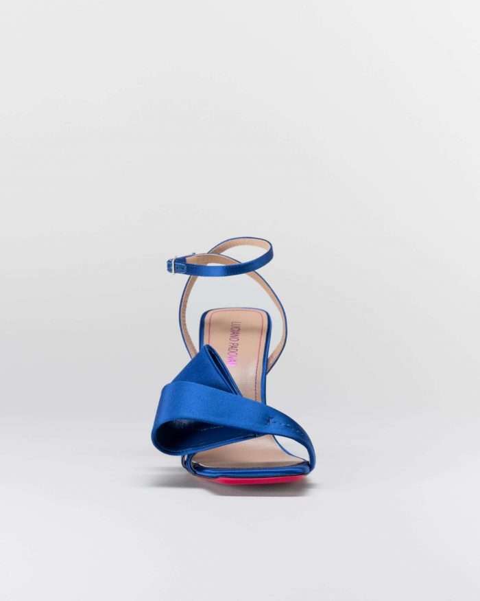 LUCIANO PADOVAN FLAKE LINE SANDALO NORA RASO BLU Negozio