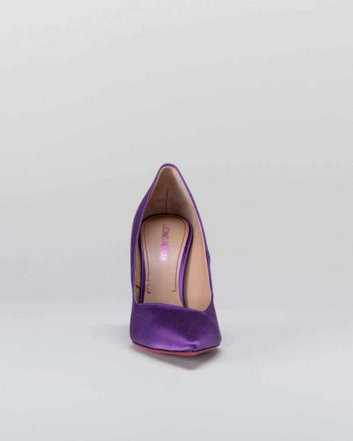 LUCIANO PADOVAN SIMPLE LINE DÉCOLLETÉ ROBIN RASO VIOLA Promozione