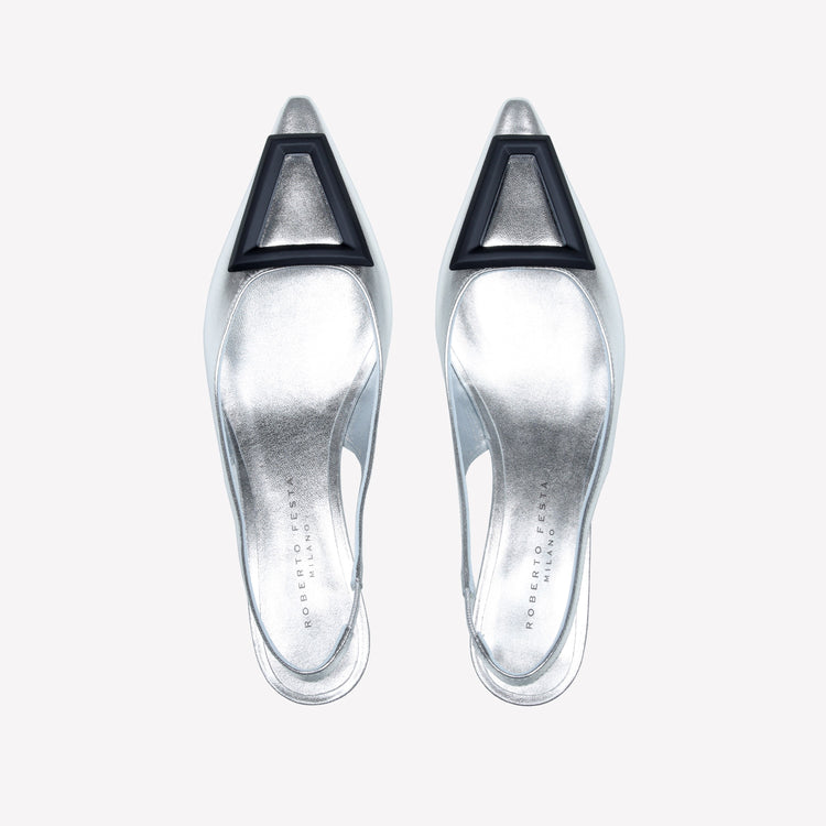 Roberto Festa SLINGBACK IN LUXOR CON FIBBIA GOMMATA DORIEN In Saldo