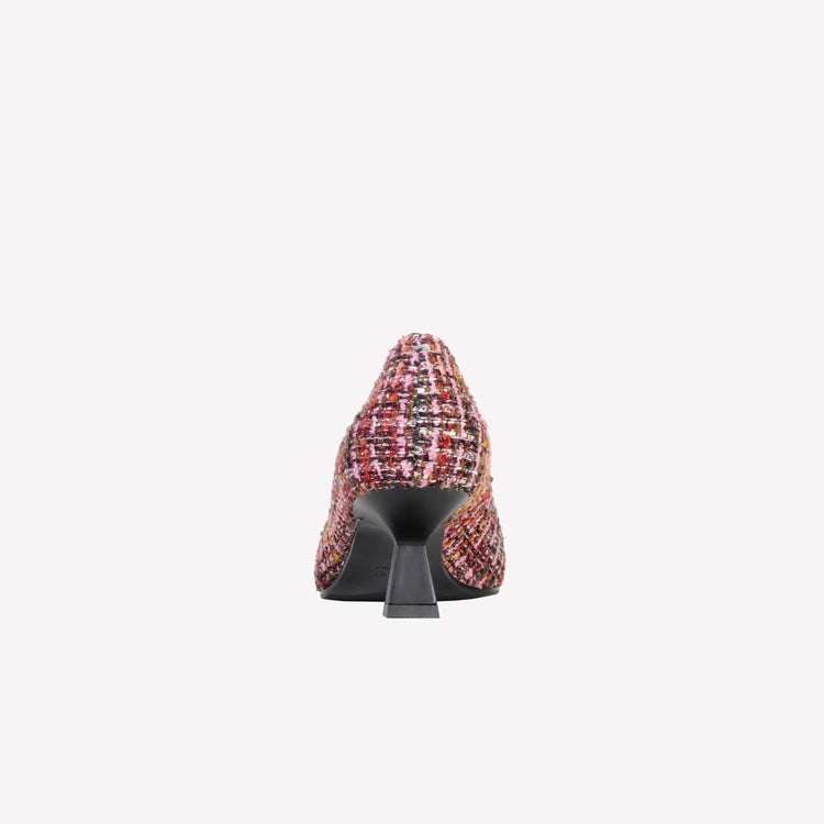 Roberto Festa DÉCOLLETÉ IN BOUCLÉ MULTICOLOR CON ACCESSORIO STRASS EVILLY Novità