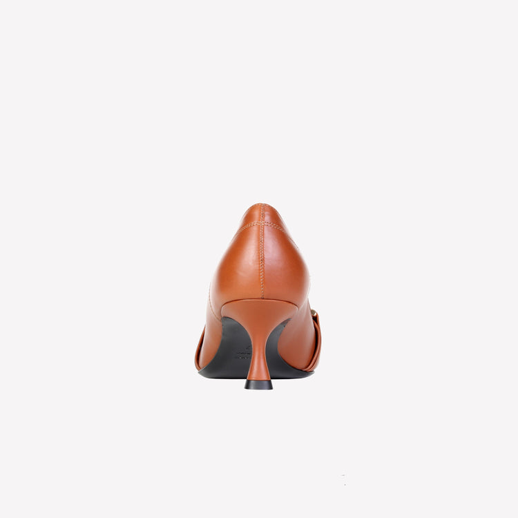 Roberto Festa MOCASSINO IN VITELLO COGNAC CON MORSETTO KESY Sconto