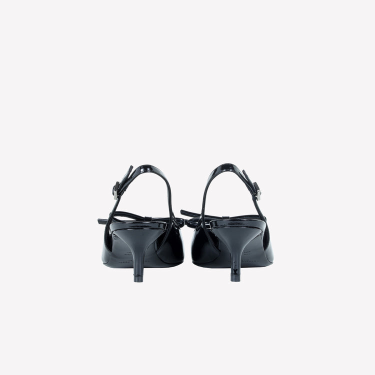 Roberto Festa SLINGBACK IN VERNICE NERA CON FIOCCHETTO SENYA I Più Venduti