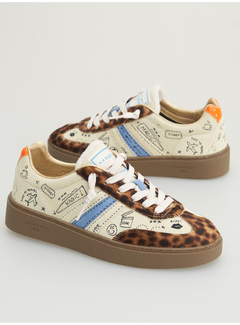 ﻿Serafini COURT - BEIGE LEOPARD - DONNA Serafini Shop Fino al 65% di sconto