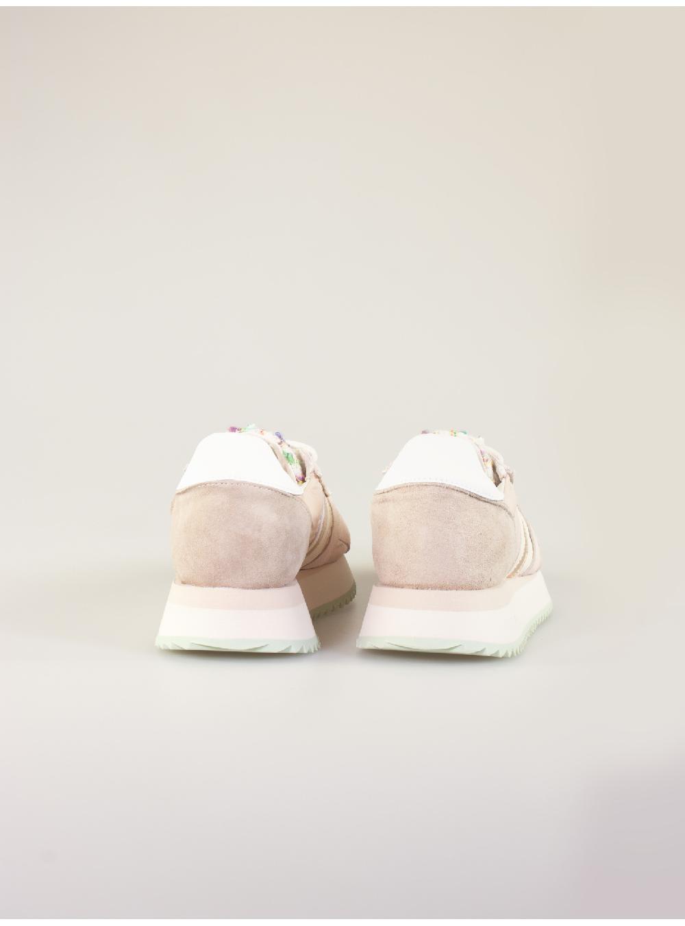 Serafini sneakers donna in pelle pelle laminata scamosciato nylon tessuto Serafini Shop Limitato a 3 giorni