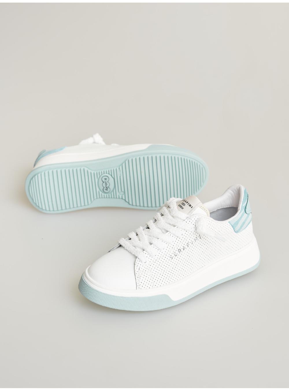 Serafini sneakers donna in pelle pelle laminata pelle perforata Serafini Shop 50% di sconto per tempo limitato