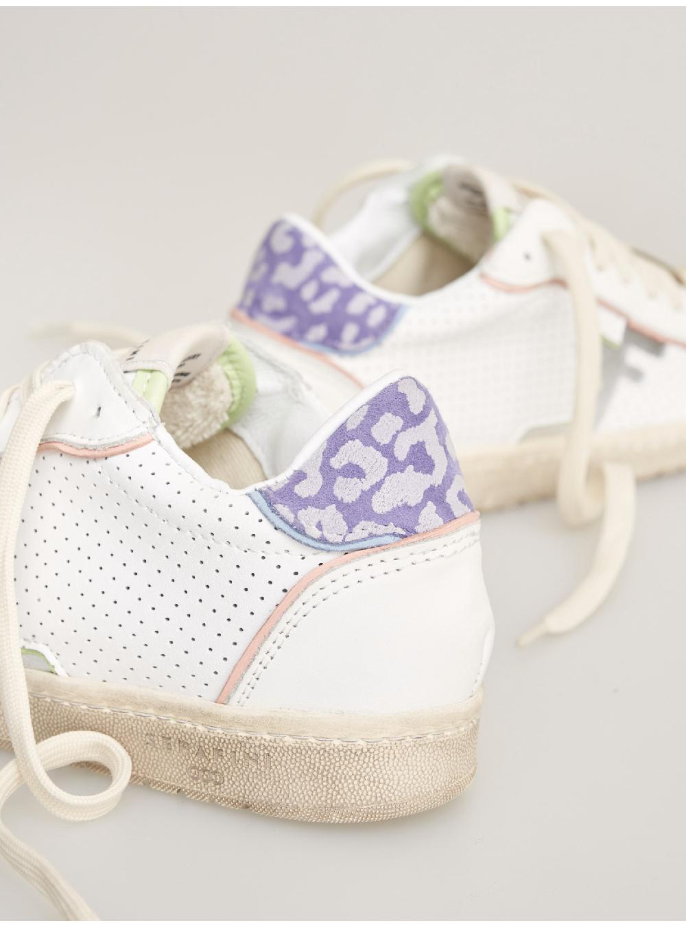Serafini sneakers donna in pelle pelle laminata pelle perforata Serafini Shop 2025