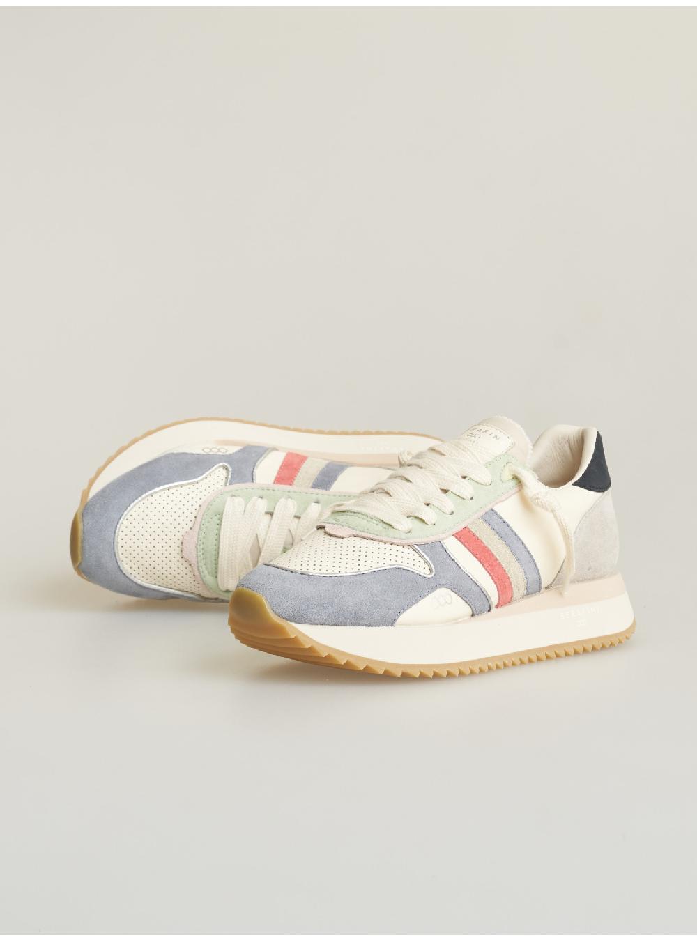 Serafini sneakers donna in pelle pelle perforata scamosciato Serafini Shop Italia