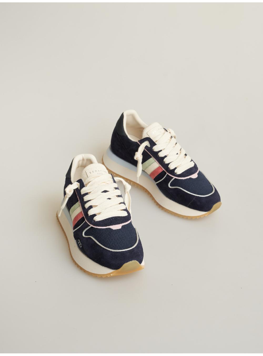 Serafini sneakers donna in pelle scamosciato tessuto Serafini Shop In Linea