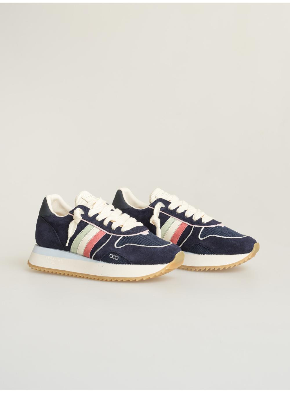 Serafini sneakers donna in pelle scamosciato tessuto Serafini Shop In Linea