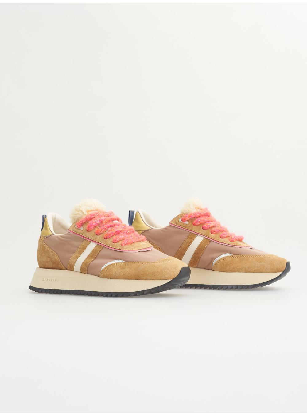 Serafini TORINO - BEIGE ECO-SHEARLING GOLD - DONNA Serafini Shop Outlet