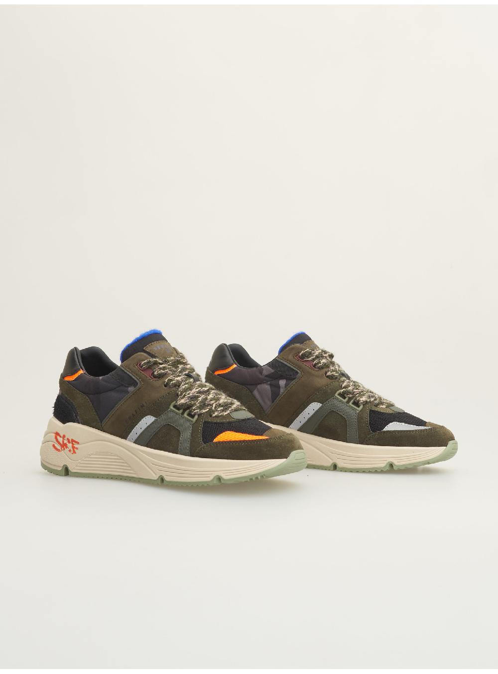 Serafini TOKYO - MILITARY GREEN BLACK Serafini Shop Offerta Giorno del Papà