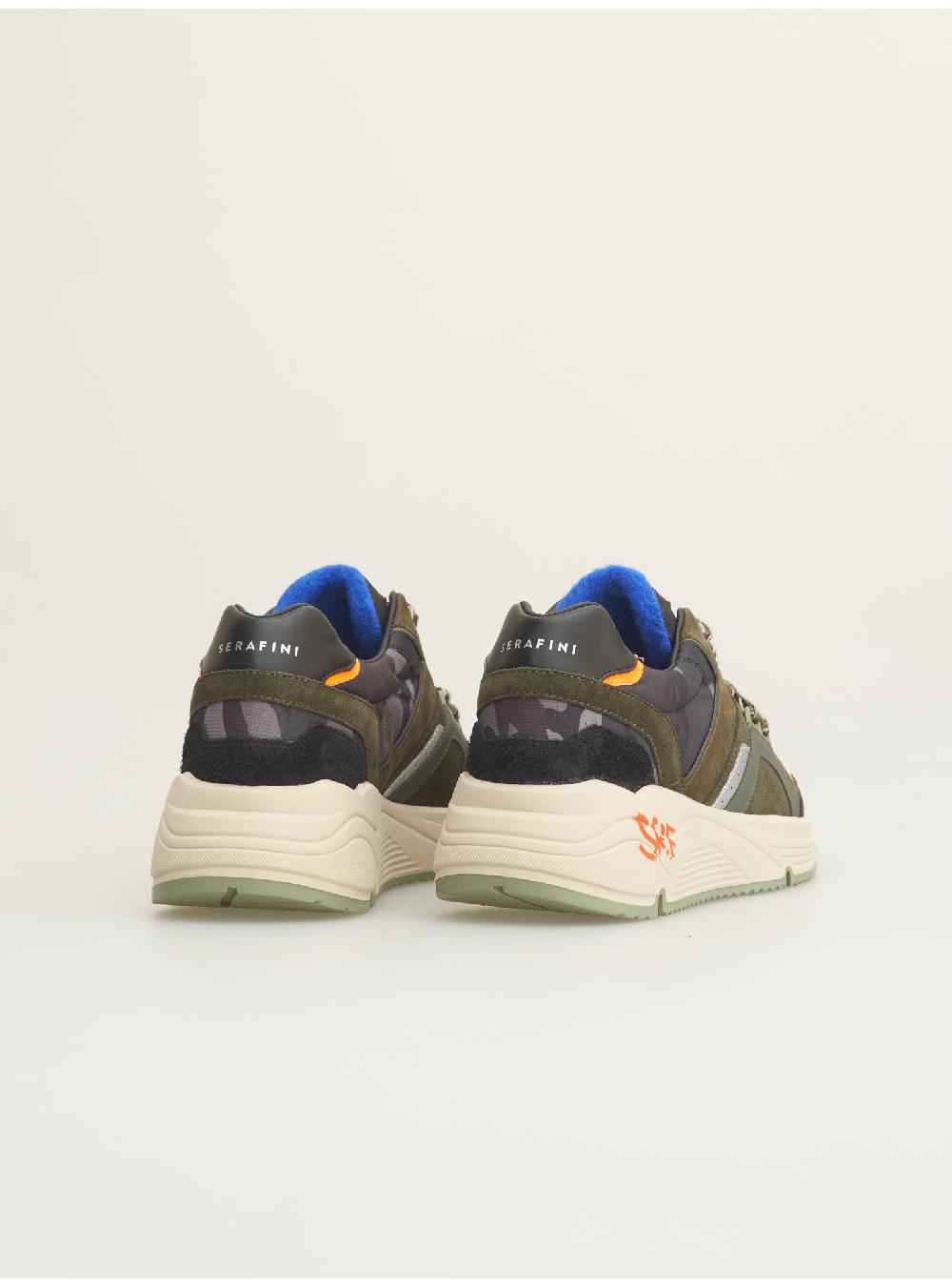 Serafini TOKYO - MILITARY GREEN BLACK Serafini Shop Offerta Giorno del Papà
