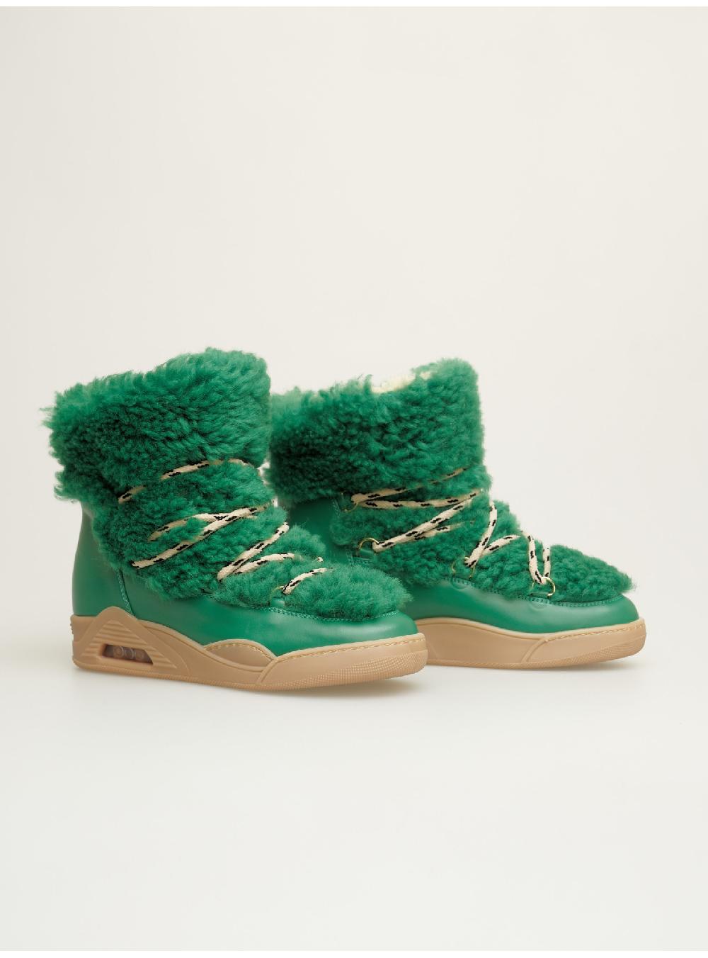 Serafini boots donna in shearling scamosciato Serafini Shop Nuovi prodotti